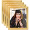 ArtToFrames 8x8 Inch Traditional Picture Frame, Multi Pack, Comes with Regular Glass (WOMPack-17-8x8)